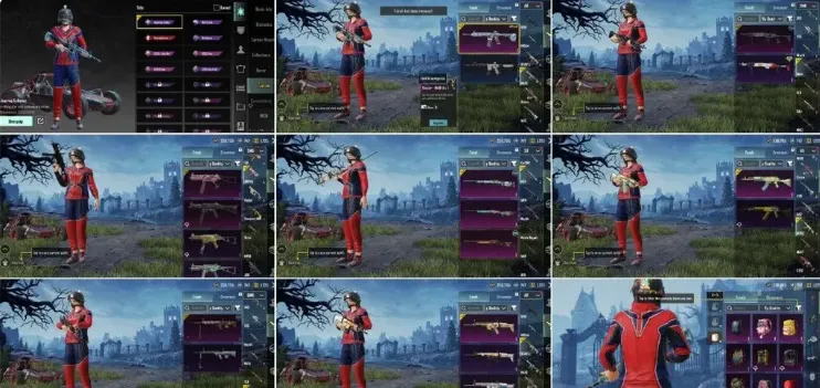 PGM523 Lab Weapon Skins, Max RP Outfits, Panthera Prime DBS Lv3, B-Jet Unicorn M762, Faerie Luster Pan, Many Emotes & Parachutes (G)